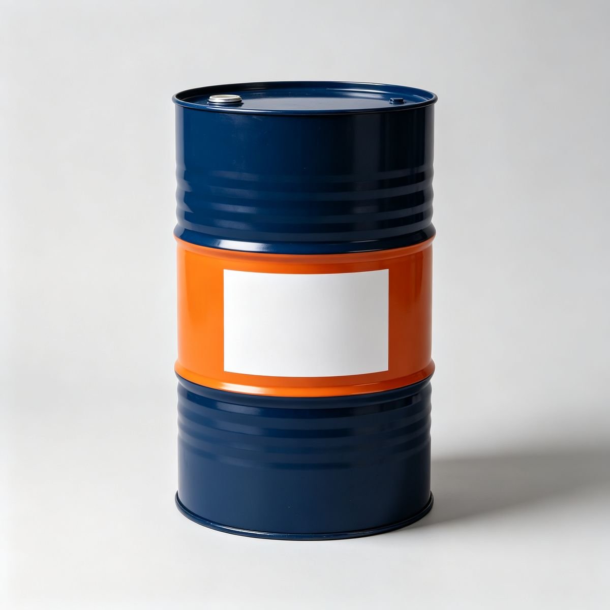 Lubricant warehouse with drums ready for export